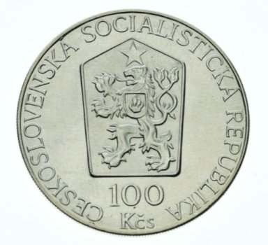 100 Kčs 1989 - 17. listopad - reverz