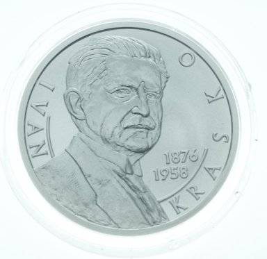 10 euro 2026 Slovensko Proof, Ivan Krasko - averz