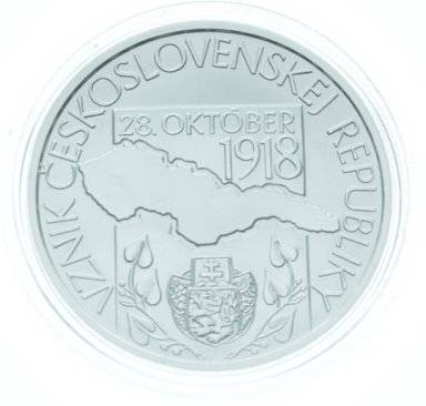 10 Eur 2018- Vznik ČSR  BK - averz