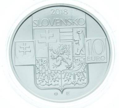 10 Eur 2018- Vznik ČSR  BK - reverz