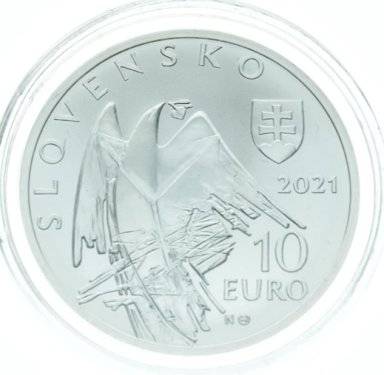 10 Eur 2021- Alexander Dubček  BK - reverz