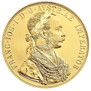 Investiční zlato 4 Dukát František Josef I. 1915 - Novoražba - revers