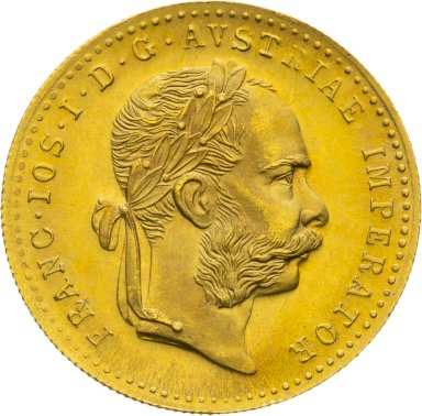 Investiční zlato Dukát František Josef I. 1915 - Novoražba - revers