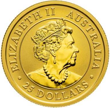 Investiční zlato Kangaroo - 1/4 unce - revers