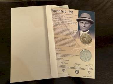 Pamätná karta kIvan Krasko 2026 - front