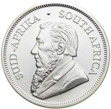 Investment Silver Krugerrand - 1 Oz - back