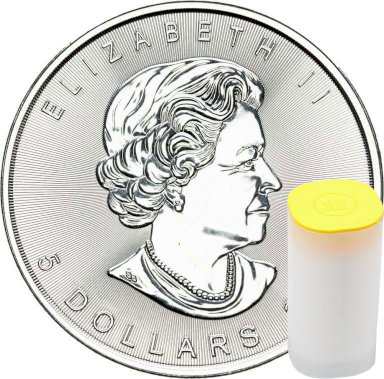 Investment silver Maple Leaf - 1 Oz (Price for 25 pcs including VAT) - back