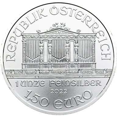 Investment Silver Philharmoniker - 1 ounce - back