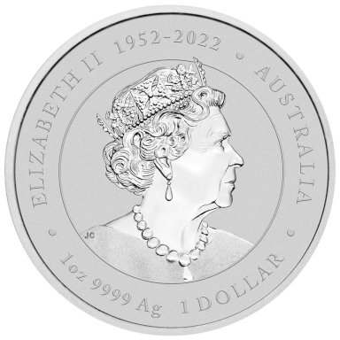 Investment silver Year of the Dragon 2024 - 1 ounce - back