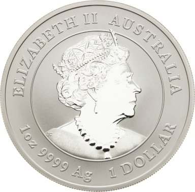 Investment silver Year of the rabbit 2023 - 1 ounce - back