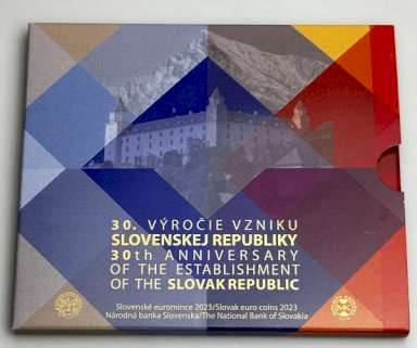 Sada mincí 2023 - 30. výročie vzniku Slovenskej republiky BK - reverz