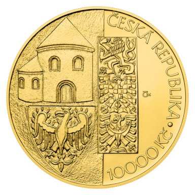 ČNB 10000 Kč 2025 - Kníže Václav UNC - reverz
