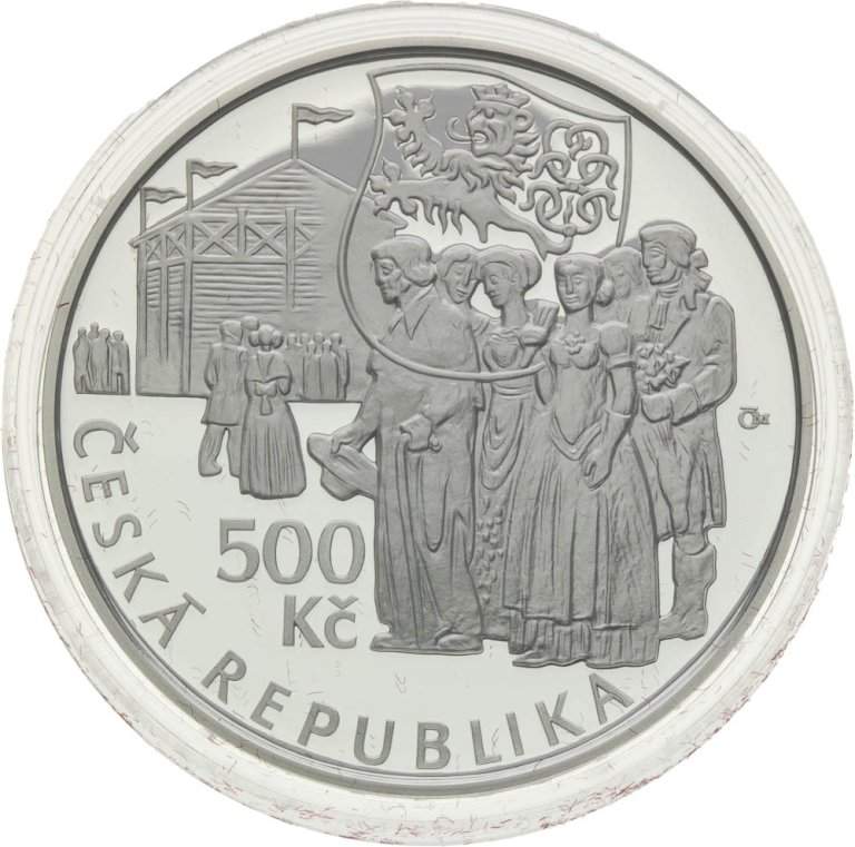 500 Kč 2015 Václav Thám - stříbrné pamětní mince ČNB (2)
