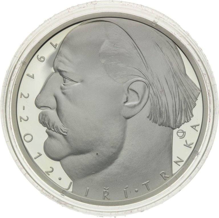 500 Kč 2012 Jiří Trnka - stříbrné pamětní mince ČNB (1)