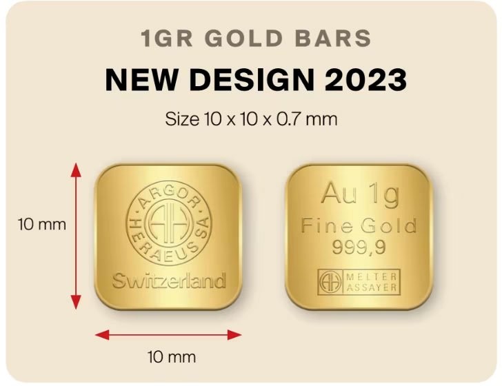 Zlaté tehličky Argor-Heraeus GoldSeed 10 x 1 g (3)